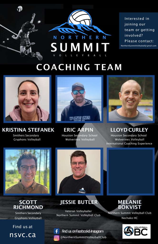 Meet the Coaches – Northern Summit Volleyball Club